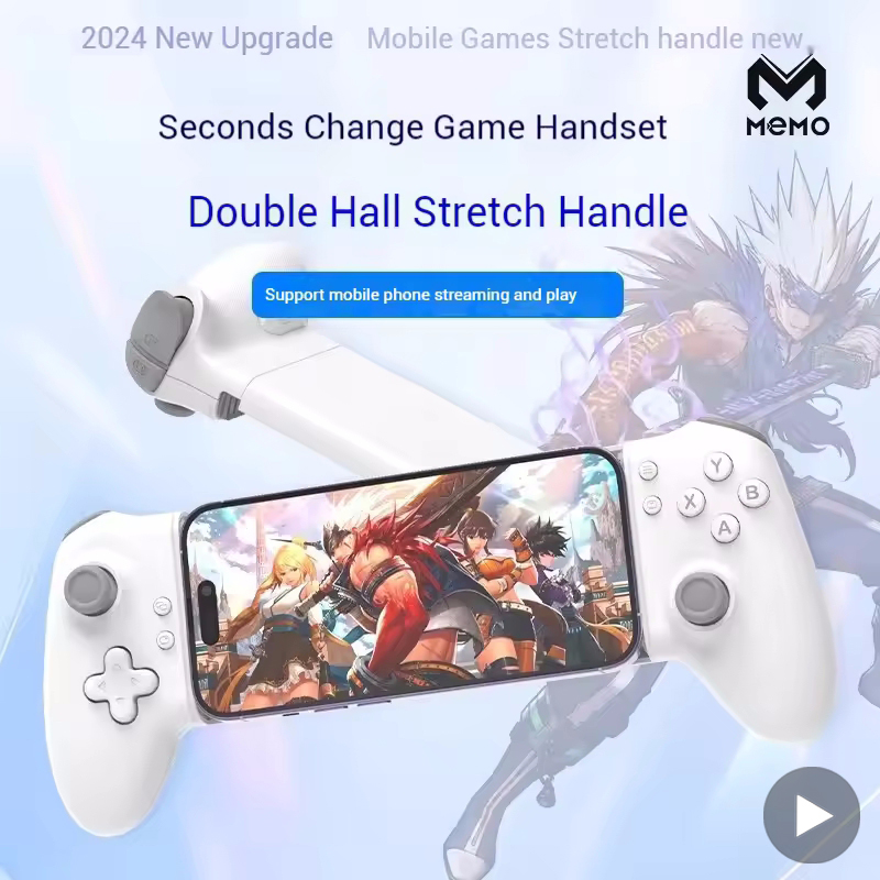 Retro Gaming System - จอยเกมสำหรับมือถือแอนดรอยด์ โทรศัพท์มือถือ พีซี แท็บเล็ต แบบ Hall
