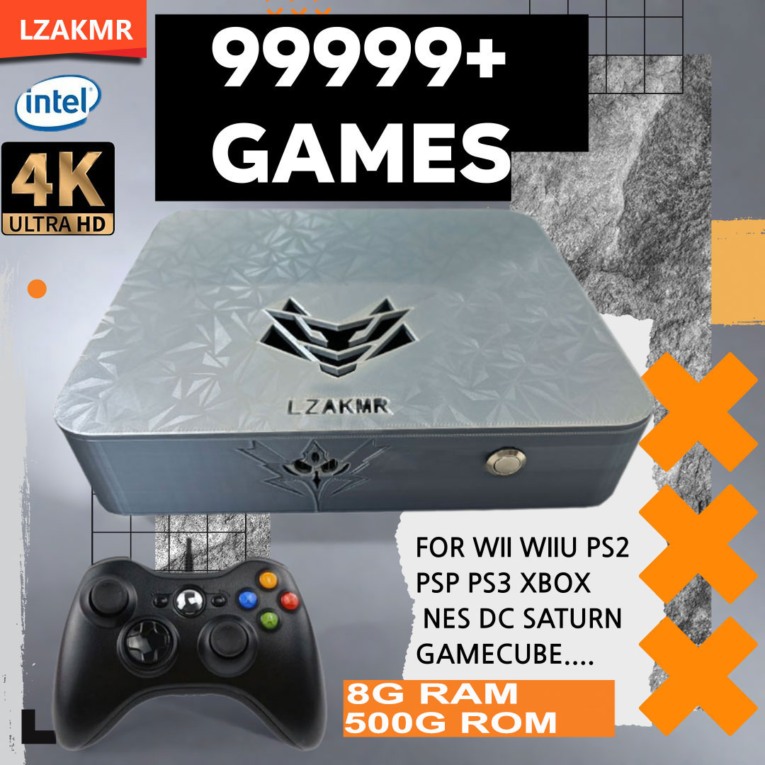 Retro Gaming System - กล่องเกมระบบคู่ AK1 Pro 70000+ เกม แรม