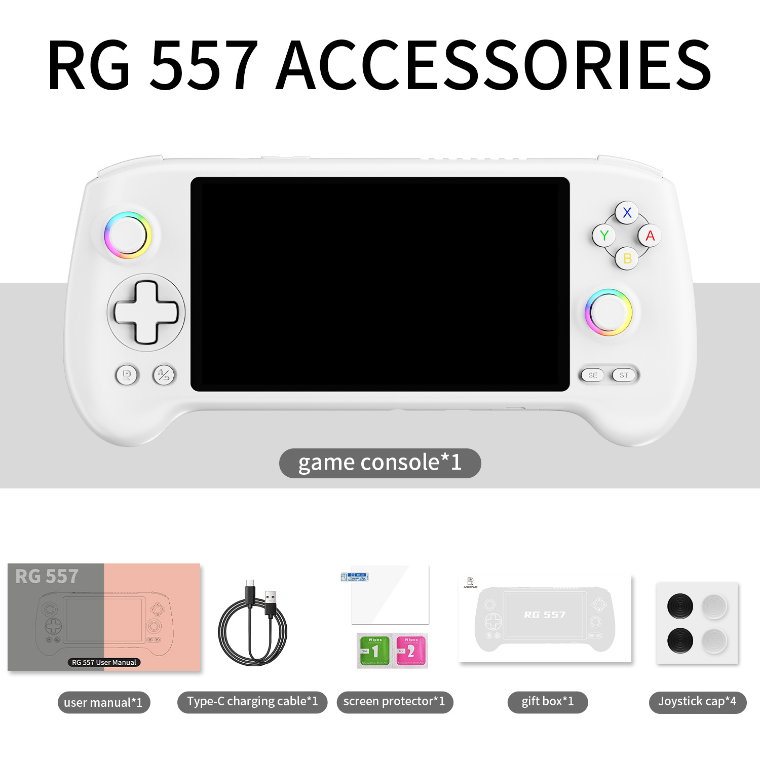 Retro Gaming Android - เครื่องเล่นเกมพกพา WiFi หน้าจอ AMOLED 5.48 นิ้ว