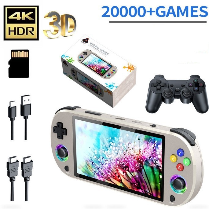 Retro Gaming Uk - เครื่องเล่นเกมพกพา M22PRO Retro ความจุ 128GB พร้อมเกมมากกว่า