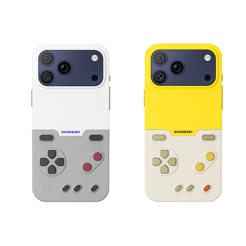 Retro Gaming Theme - เคสโทรศัพท์เกมส์ย้อนยุค BitmoLab GAMEBABY ดีไซน์สร้างสรรค์ แรงบันดาลใจจากเครื่องเกมคลาสสิก ฝาครอบป้องกันลายเกมวินเทจ