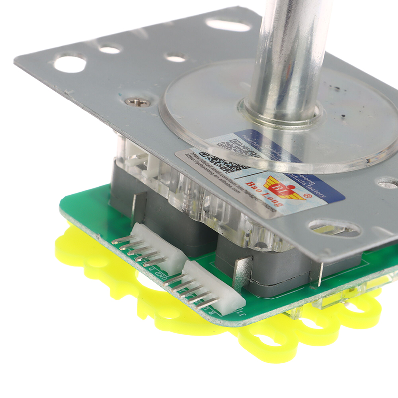 Arcade Stick Joystick - จอยสติ๊ก LED 12V สำหรับเครื่องเกมอาร์เคด จอยสติ๊กเรืองแสงหลากสีสำหรับเครื่องคีบตุ๊กตา เครื่องเกมอาร์เคด