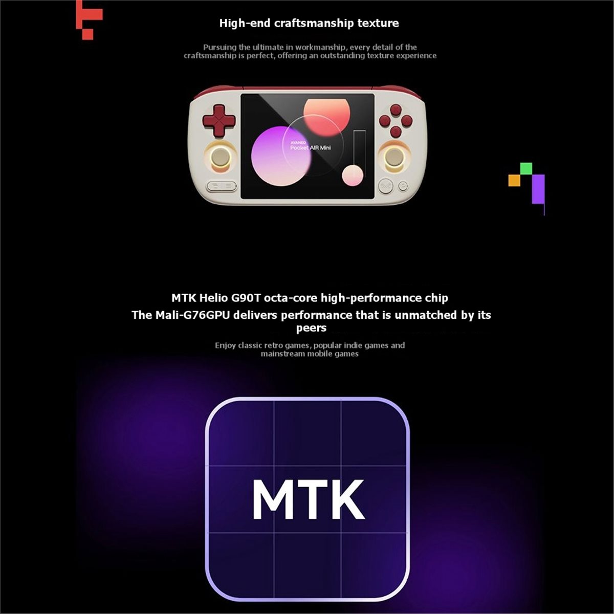 ■ ★ แฟชั่นใหม่ล่าสุด AIR Mini  - Retro Gaming Android บทวิจารณ์และราคา