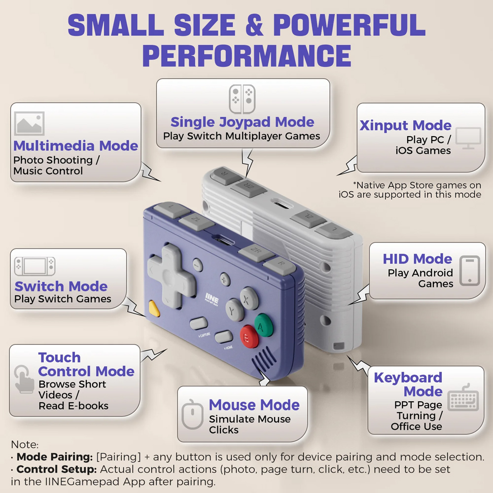 IINE Ananke Gen 2 จอยเกมพกพาแบ - Retro Gaming System บทวิจารณ์และราคา