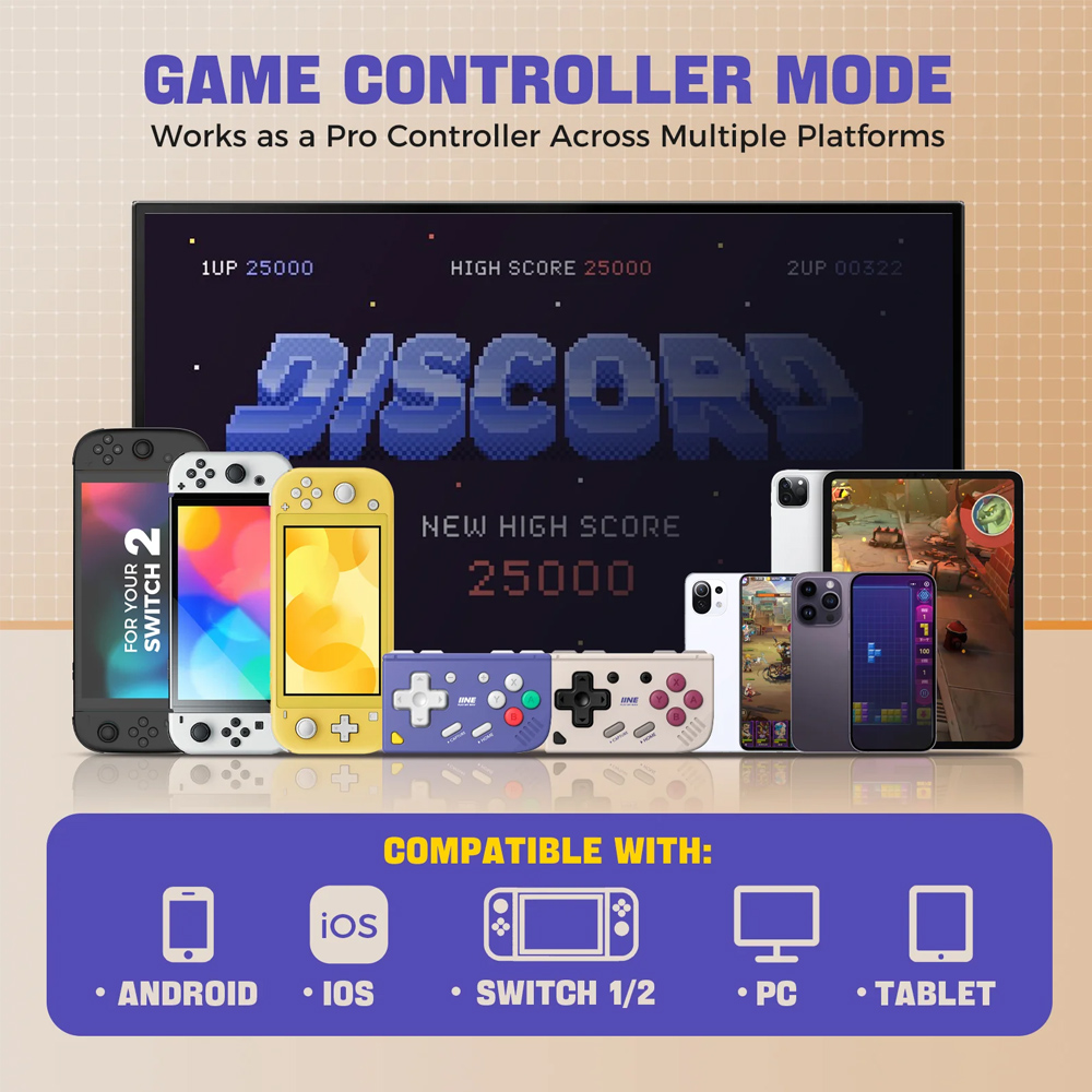 IINE Ananke Gen 2 จอยเกมพกพาแบ - Retro Gaming System บทวิจารณ์และราคา
