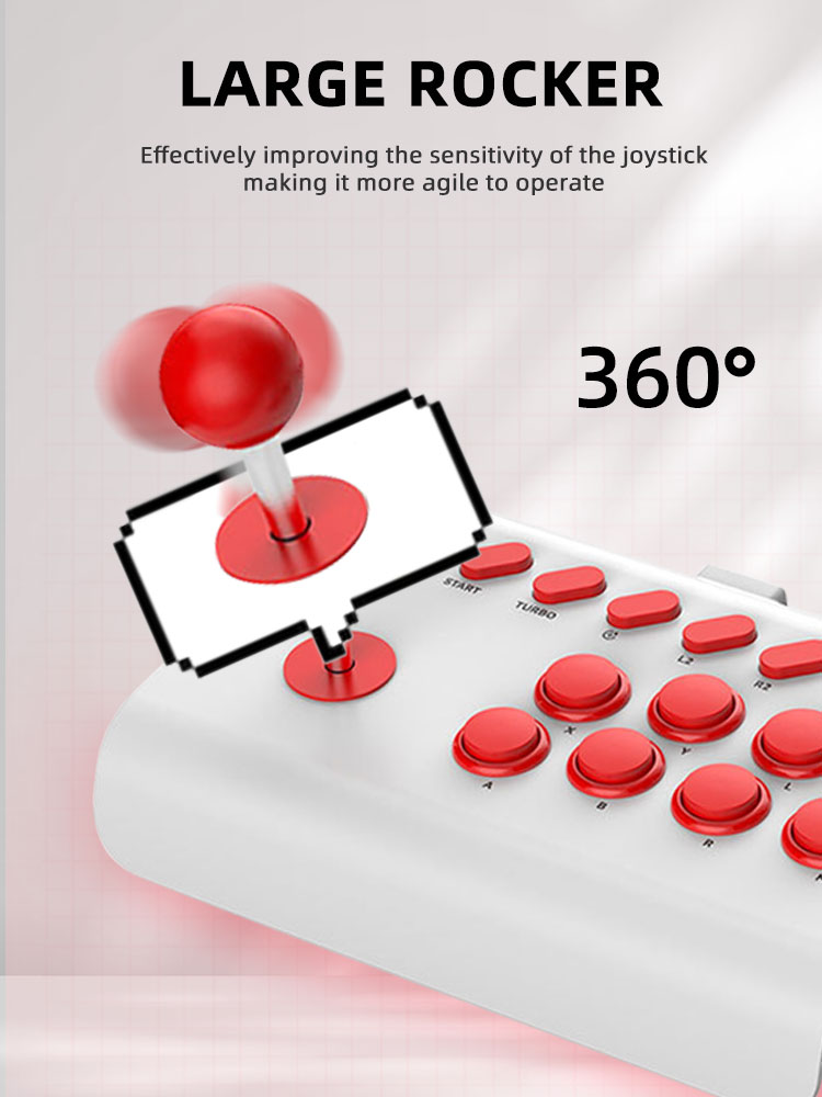 8-Button Arcade Stick สำหรับ N - Arcade Stick Joystick บทวิจารณ์และราคา