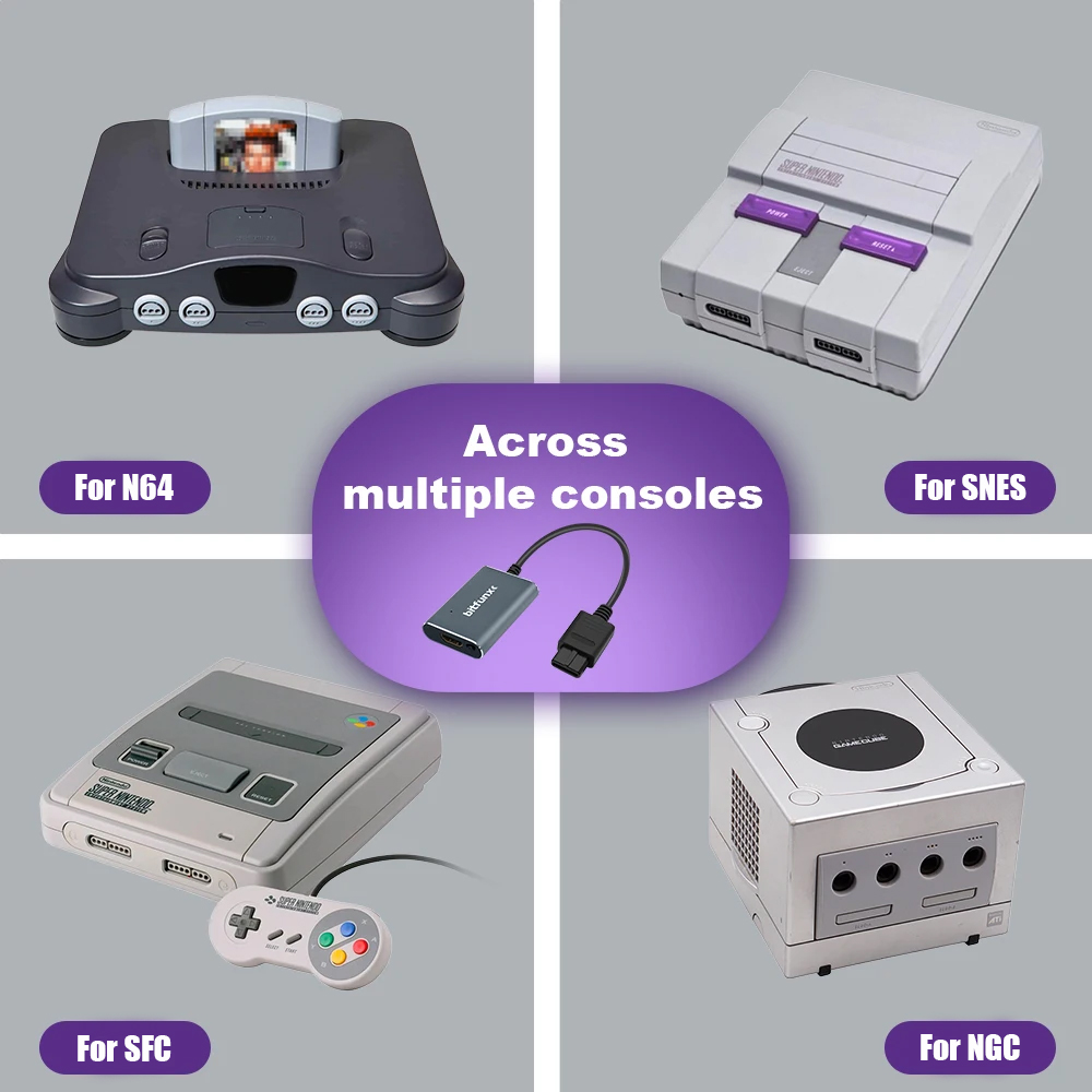 Bitfunx 720P Svideo/AV ไปยังอะ - Retro Gaming Theme บทวิจารณ์และราคา