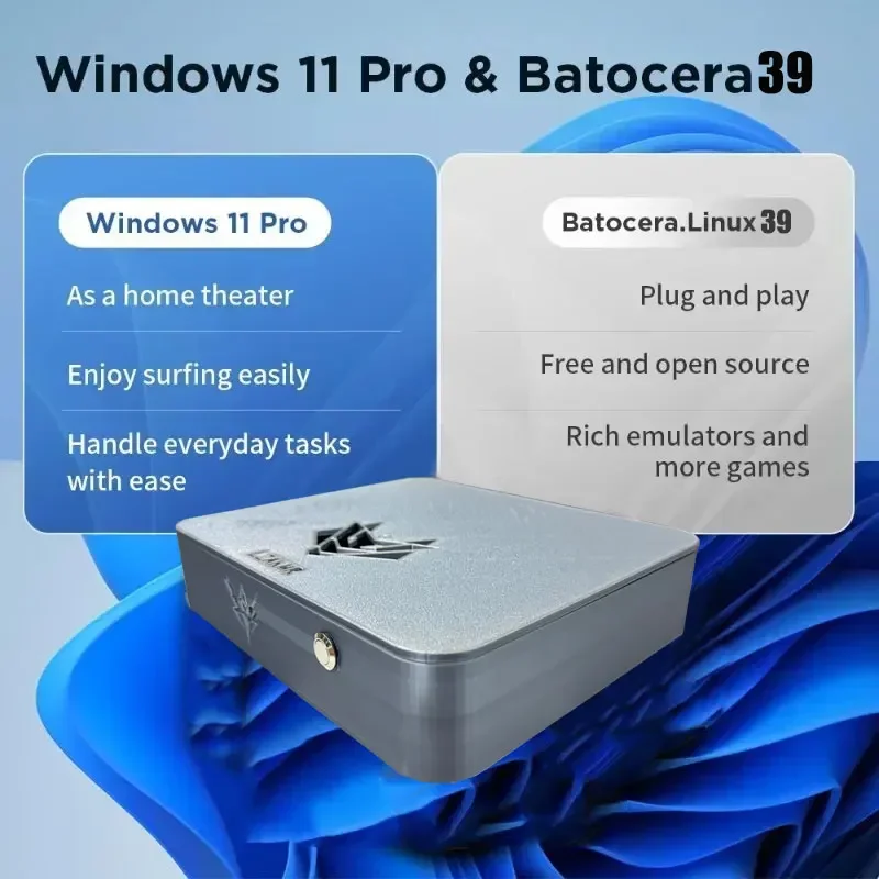 กล่องเกมระบบคู่ AK1 Pro 70000+ - Retro Gaming System บทวิจารณ์และราคา