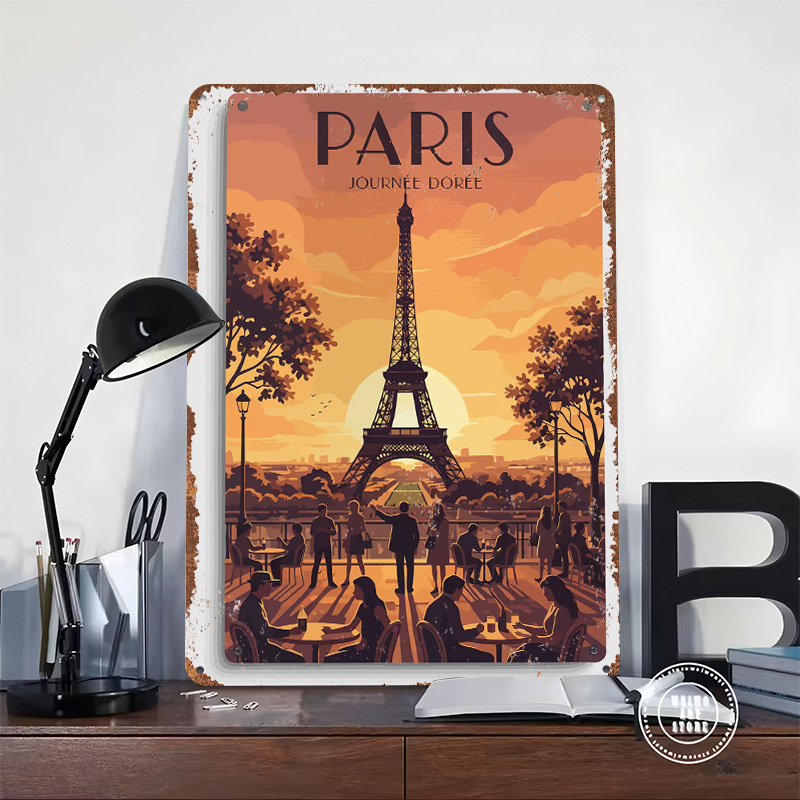 โปสเตอร์พิมพ์ลาย Paris Journée - Retro Gaming Paris บทวิจารณ์และราคา