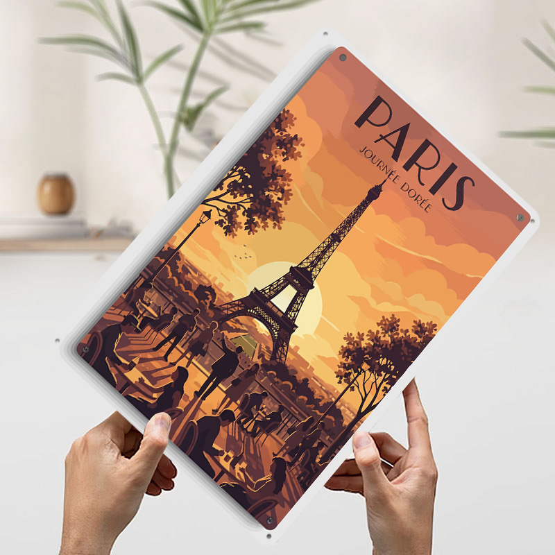 โปสเตอร์พิมพ์ลาย Paris Journée - Retro Gaming Paris บทวิจารณ์และราคา