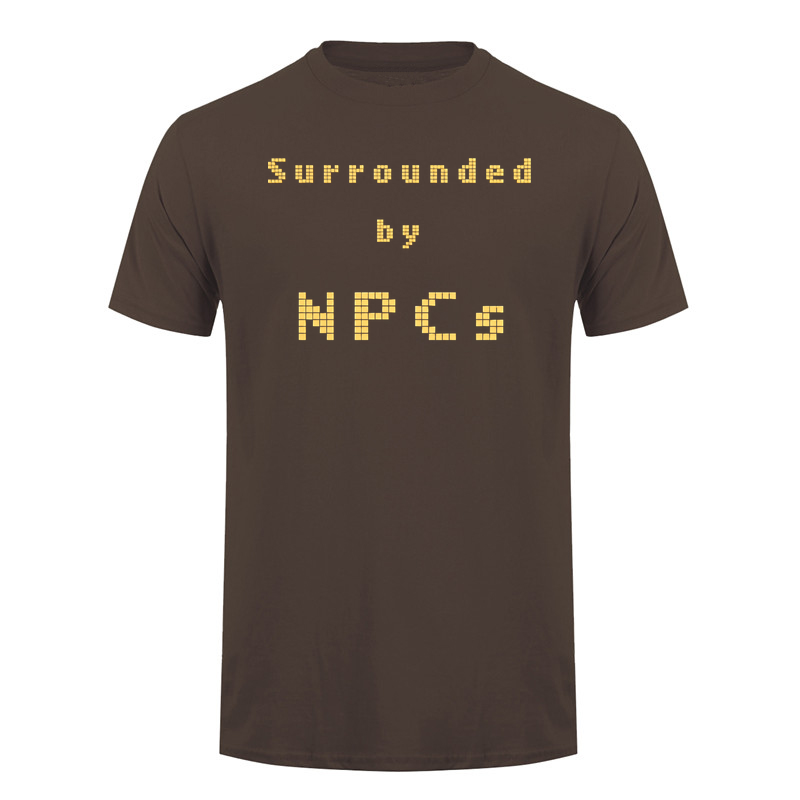 ตลกขบขัน ถูกล้อมรอบโดย NPC เสื - Retro Gaming Meme บทวิจารณ์และราคา