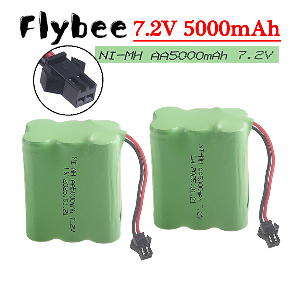 (ปลั๊ก SM-2P) 7.2V 5000mah แบต - Rechargeable Battery Aa บทวิจารณ์และราคา