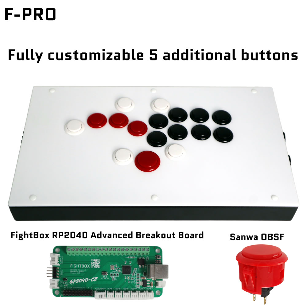 FightBox F-PRO คอนโทรลเลอร์เกม - Arcade Stick Joystick บทวิจารณ์และราคา
