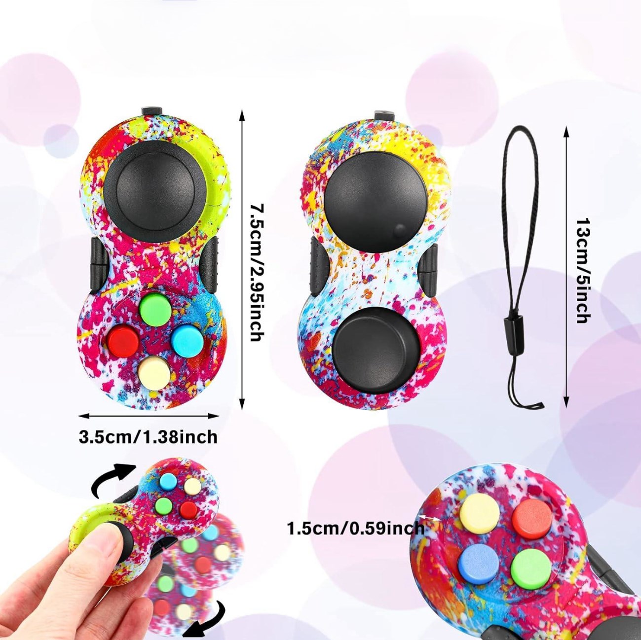 Fidget Pad Retro Classic Fidge - Retro Gaming Tablet บทวิจารณ์และราคา
