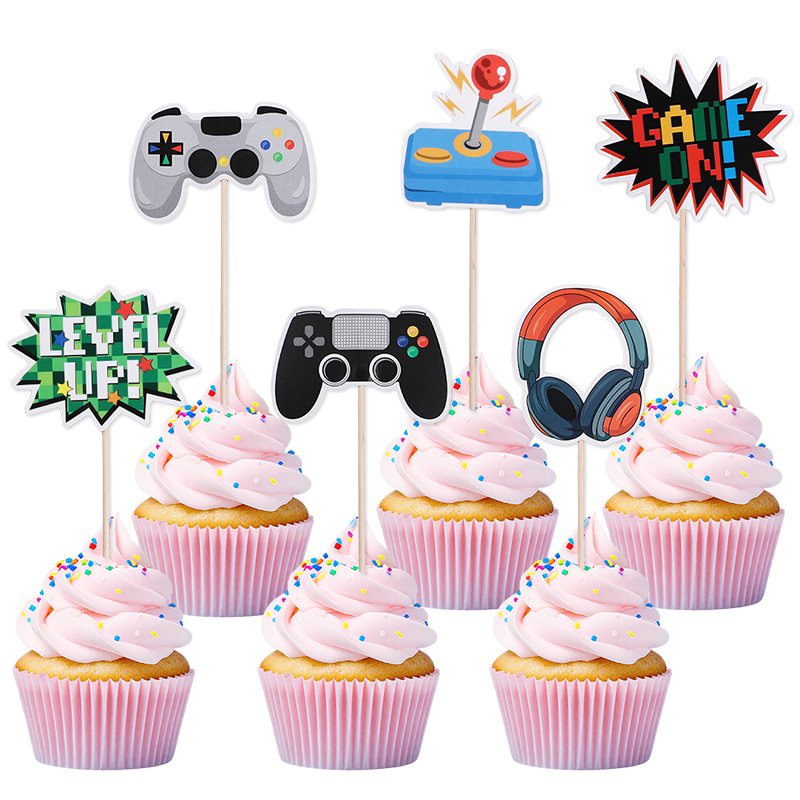 13 ชิ้นวิดีโอเกมย้อนยุคเค้ก To - Retro Gaming Theme บทวิจารณ์และราคา