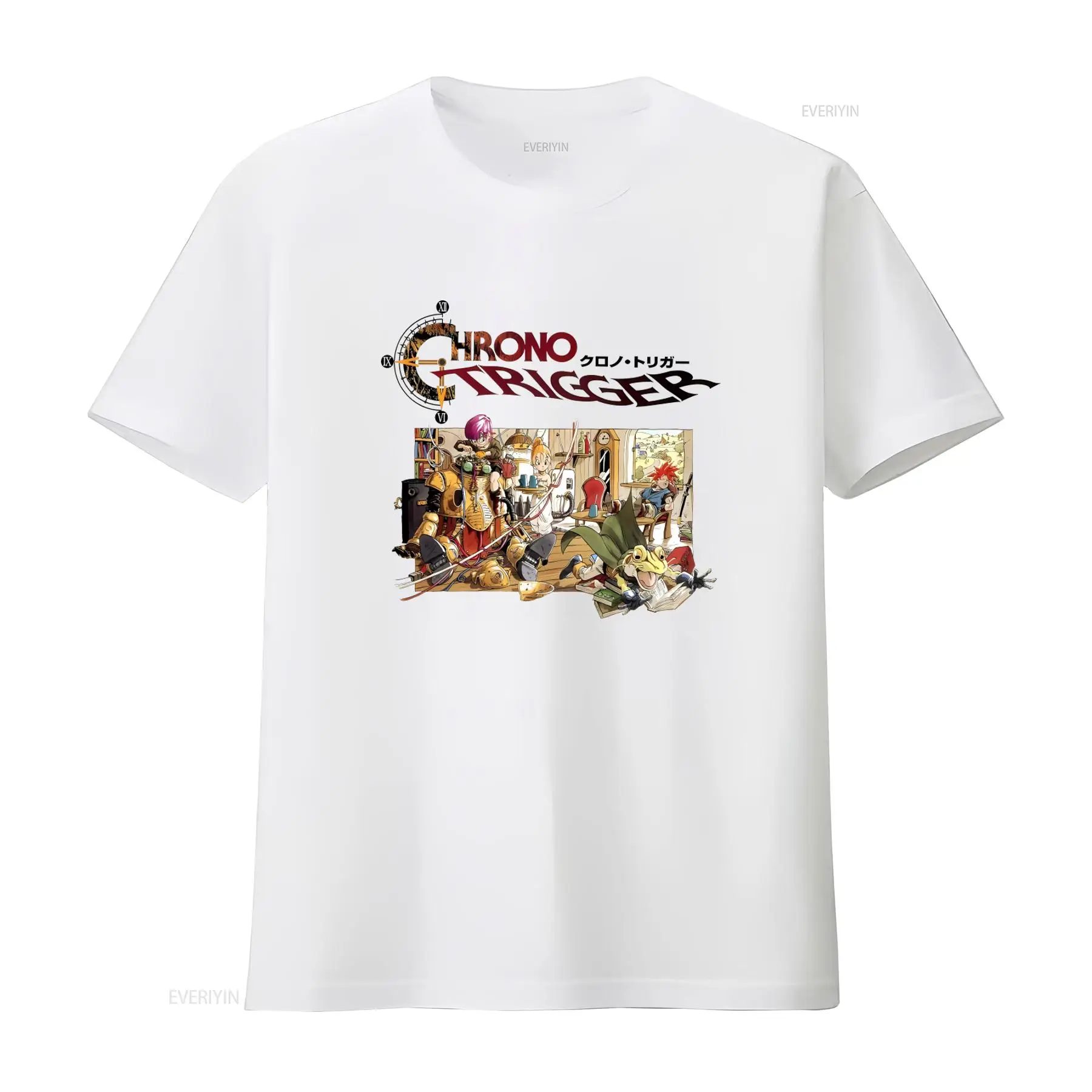 โครโนทริกเกอร์วิดีโอเกมโลโก้เส - Retro Gaming T Shirt บทวิจารณ์และราคา