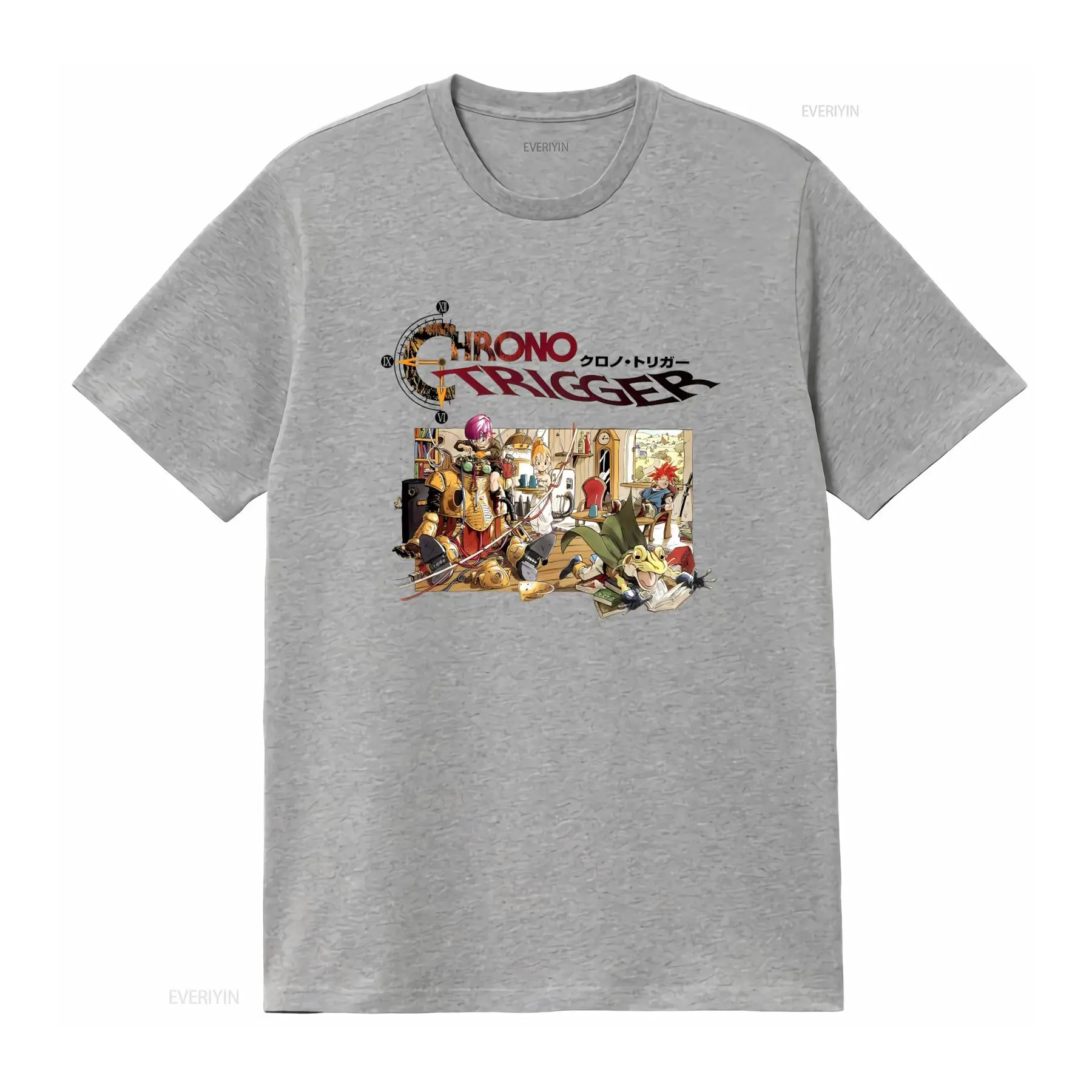 โครโนทริกเกอร์วิดีโอเกมโลโก้เส - Retro Gaming T Shirt บทวิจารณ์และราคา
