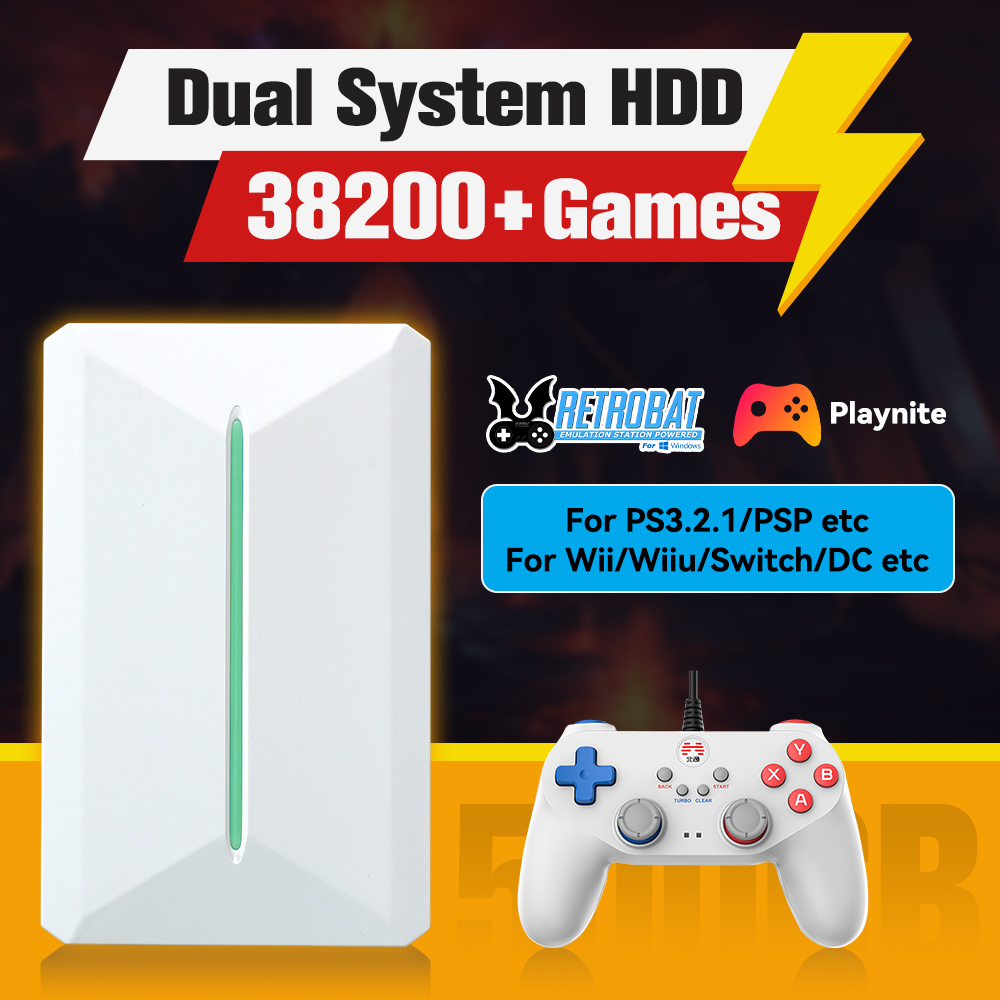 Retrobat & Playnite ระบบ HDD ค - Retro Gaming System บทวิจารณ์และราคา