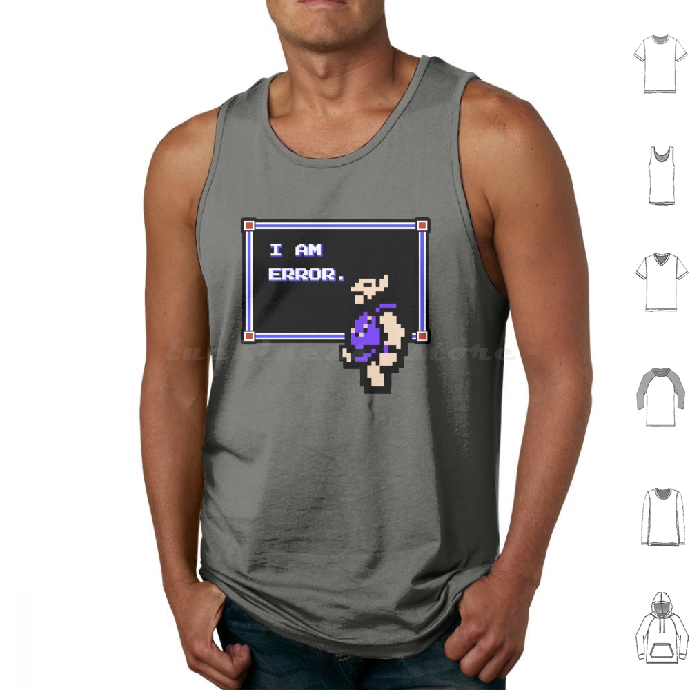 เสื้อกล้ามพิมพ์ลาย I Am Error  - Retro Gaming Meme บทวิจารณ์และราคา
