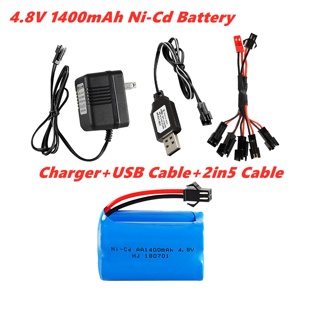 4.8v 1400mah แบตเตอรี่ Ni-Cd ส - Rechargeable Battery Aa บทวิจารณ์และราคา