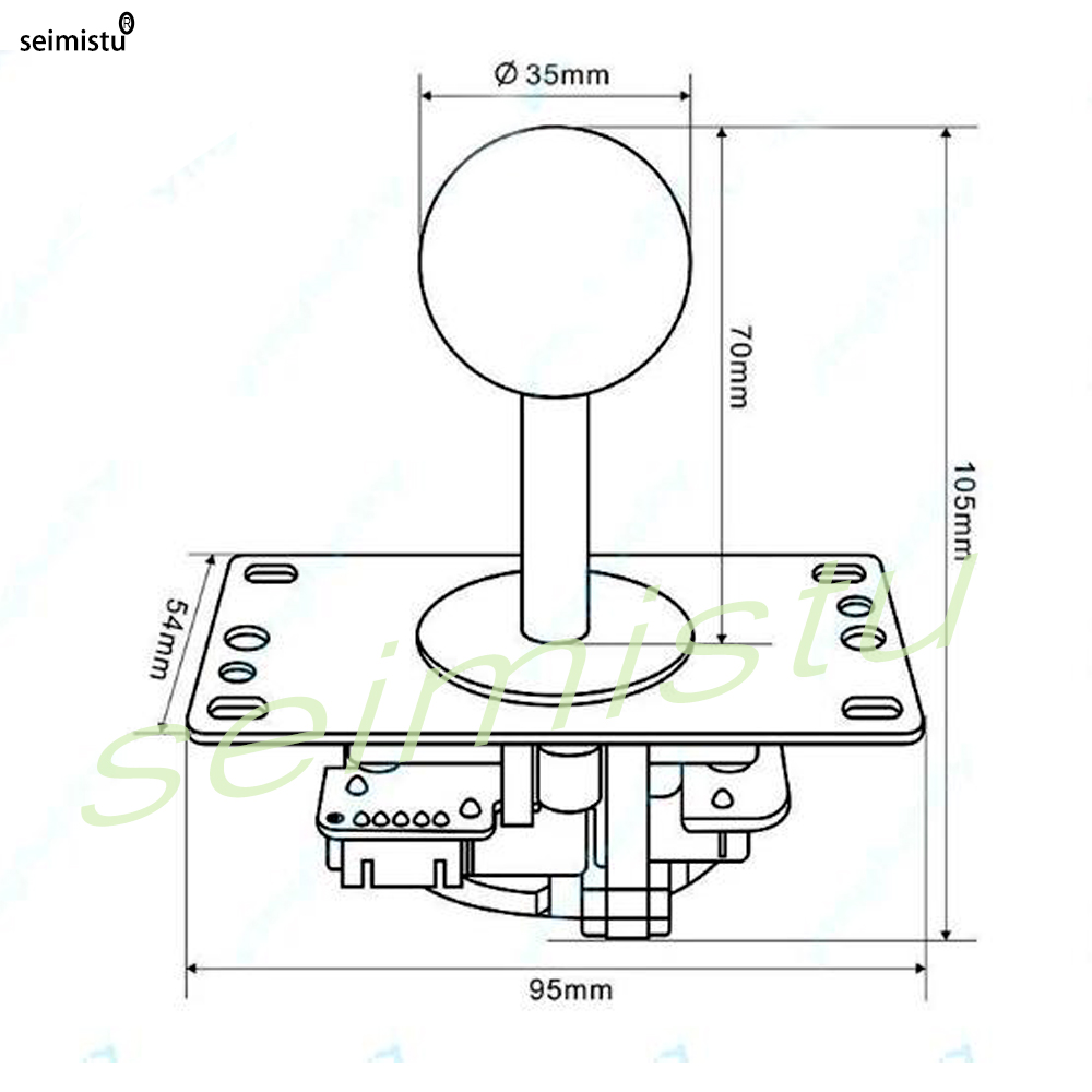 จอยสติ๊กคัดลอก Joystick Arcade - Arcade Stick Joystick บทวิจารณ์และราคา