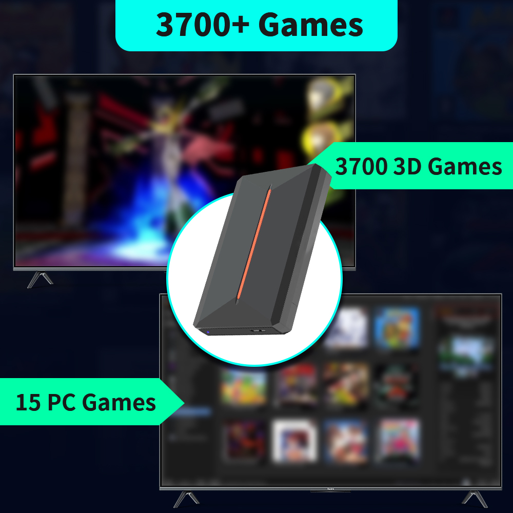Launchbox OS 500GB แบบพกพา HDD - Retro Gaming System บทวิจารณ์และราคา