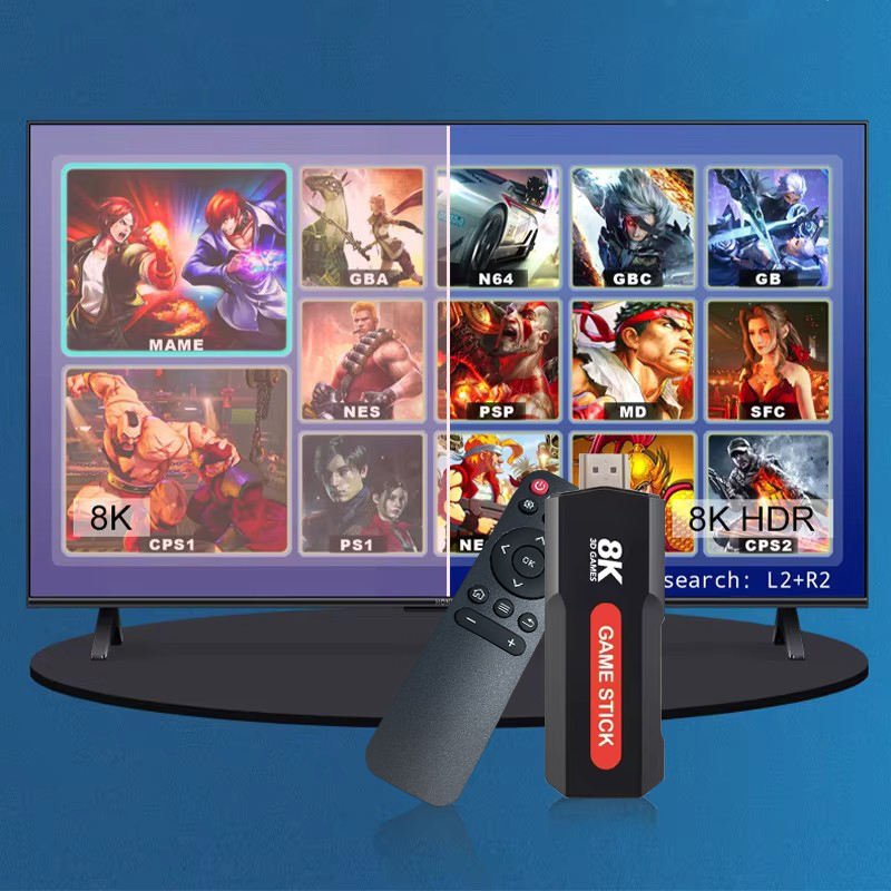 X2 เกมสติ๊ก HD 4K 8K 3D คอนโซล - Retro Gaming Theme บทวิจารณ์และราคา