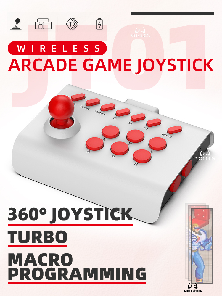 BSP-ตัวควบคุมเกมไร้สาย Joystic - Arcade Stick Joystick บทวิจารณ์และราคา