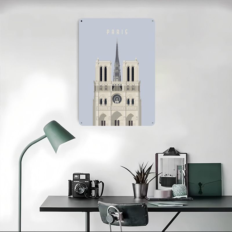 โปสเตอร์โลหะลายการเดินทางในปาร - Retro Gaming Paris บทวิจารณ์และราคา