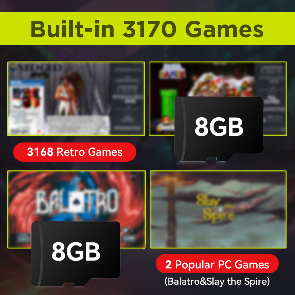 8GB เกม TF Card 3170 Retro/เกม - Retro Gaming Theme บทวิจารณ์และราคา