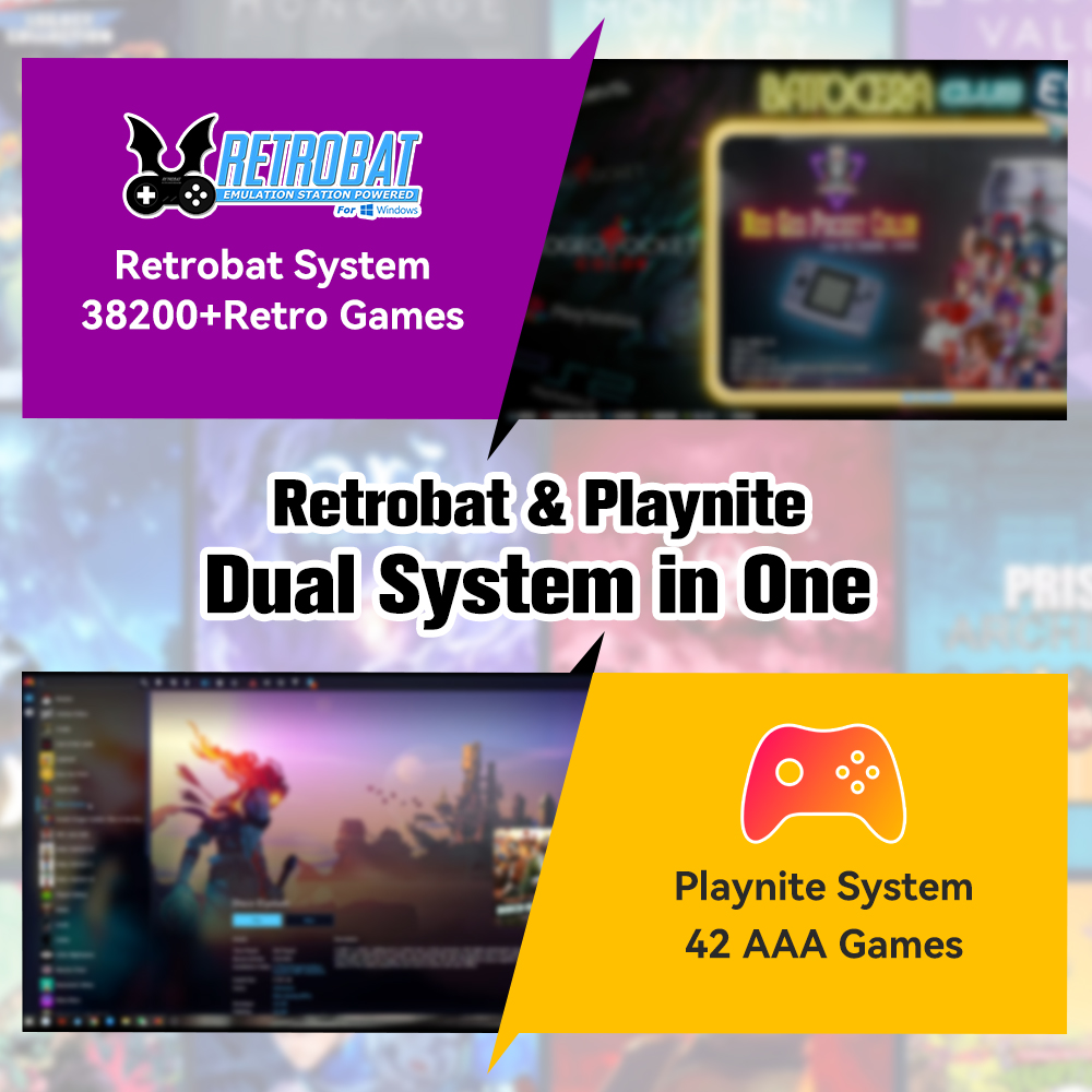 Retrobat & playnite คอนโซลเกมย - Retro Gaming Theme บทวิจารณ์และราคา