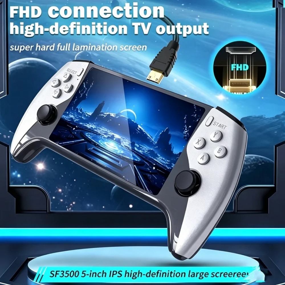 SF3500 เครื่องเล่นเกมพกพาขนาด  - Retro Gaming System บทวิจารณ์และราคา