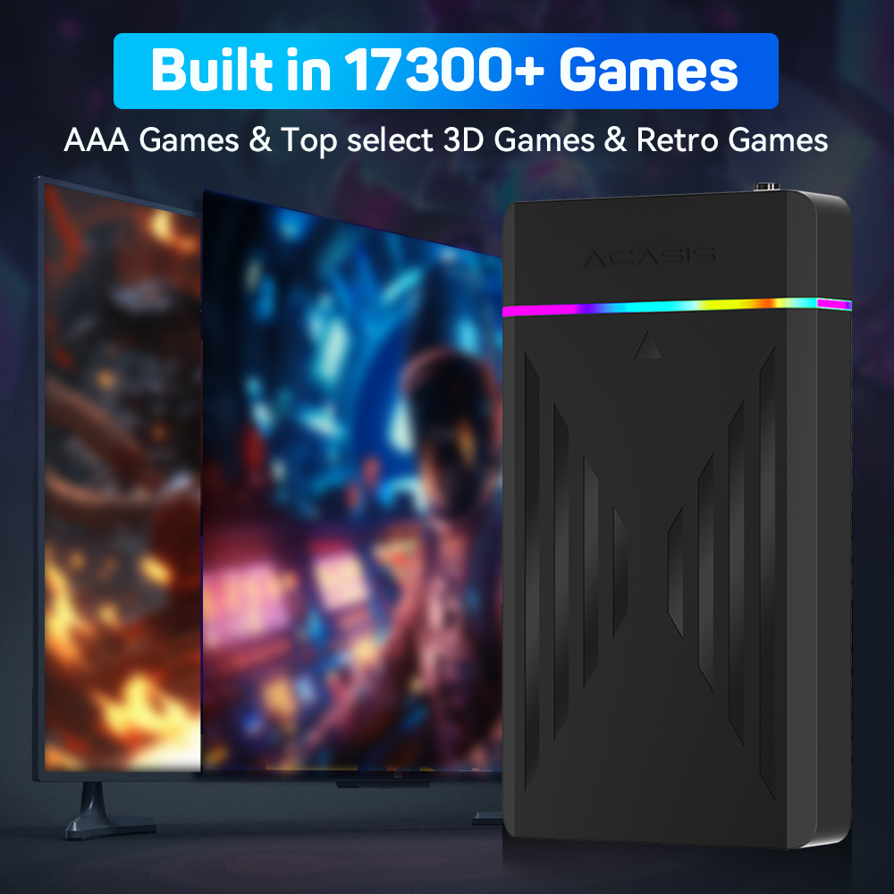 3TB แบบพกพา HDD LaunchBox/Retr - Retro Gaming Tablet บทวิจารณ์และราคา