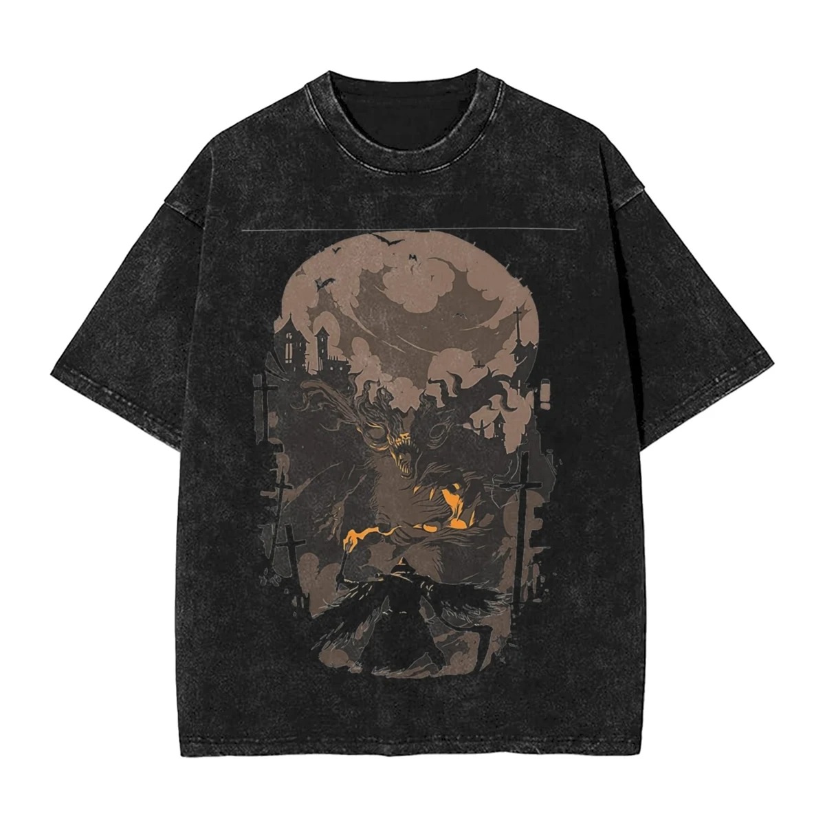 เสื้อยืดลายกราฟิกธีมเกม Bloodb - Retro Gaming Theme บทวิจารณ์และราคา